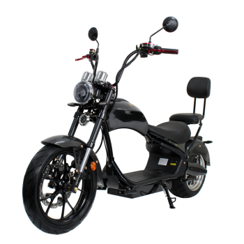 Электроскутер IKINGI Chopper Карбон