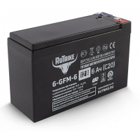 Тяговый аккумулятор RuTrike 6-GFM-6 (12V6A/H C20)