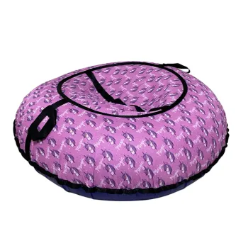 Тюбинг ПОКАТУШКИ D-1,1м Розовый единорог